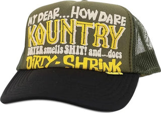 Kapital KOUNTRY dirty shrink trucker cap