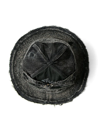 11.5OZ DENIM THE OLD MAN AND THE SEA HAT (black)