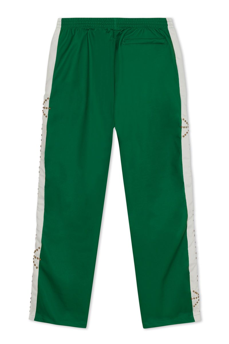 Studded Leroy Track Pant (green)