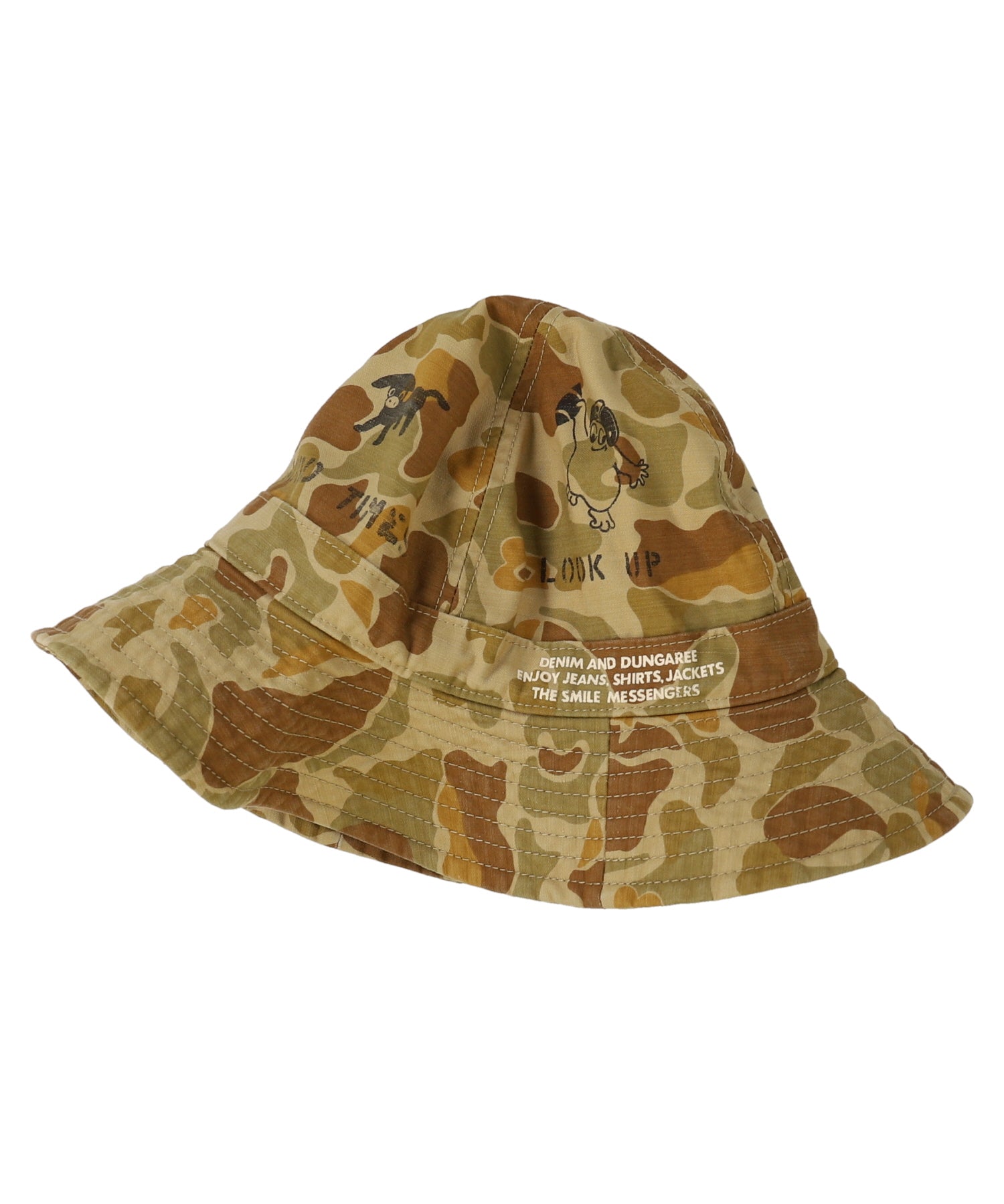 Denim Dungaree Stencil HAT
