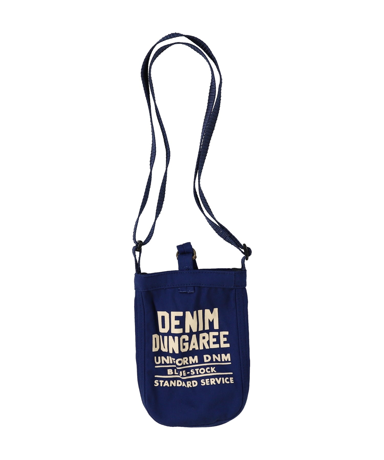 Denim Dungaree Mini Newspaper BAG