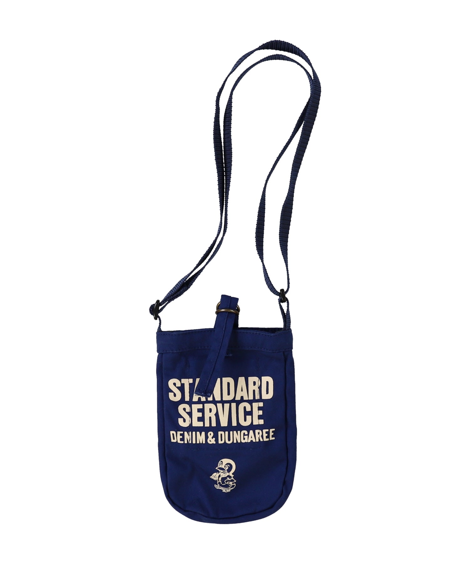 Denim Dungaree Mini Newspaper BAG