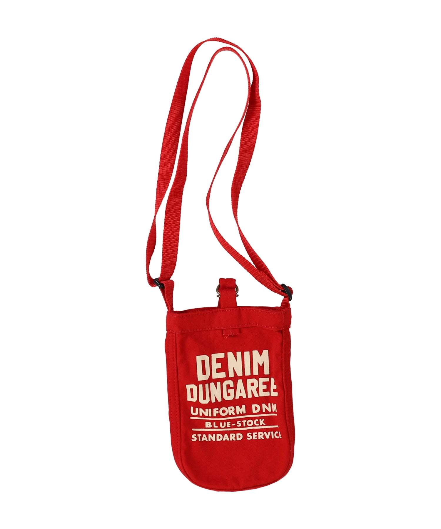 Denim Dungaree Mini Newspaper BAG