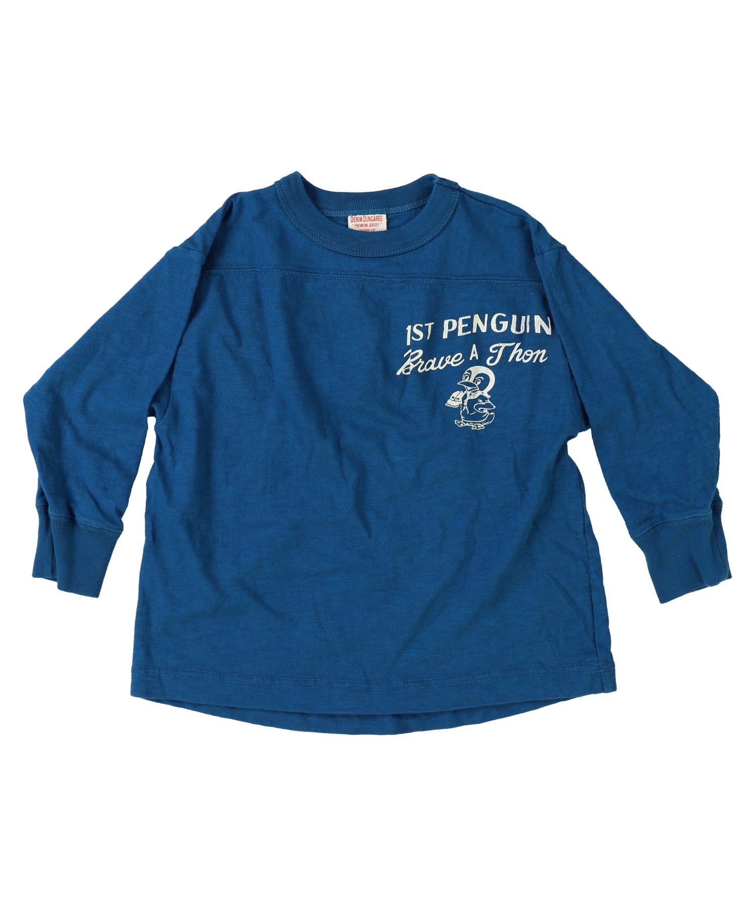 Denim Dungaree Cotton Jersey BRAVE TEE