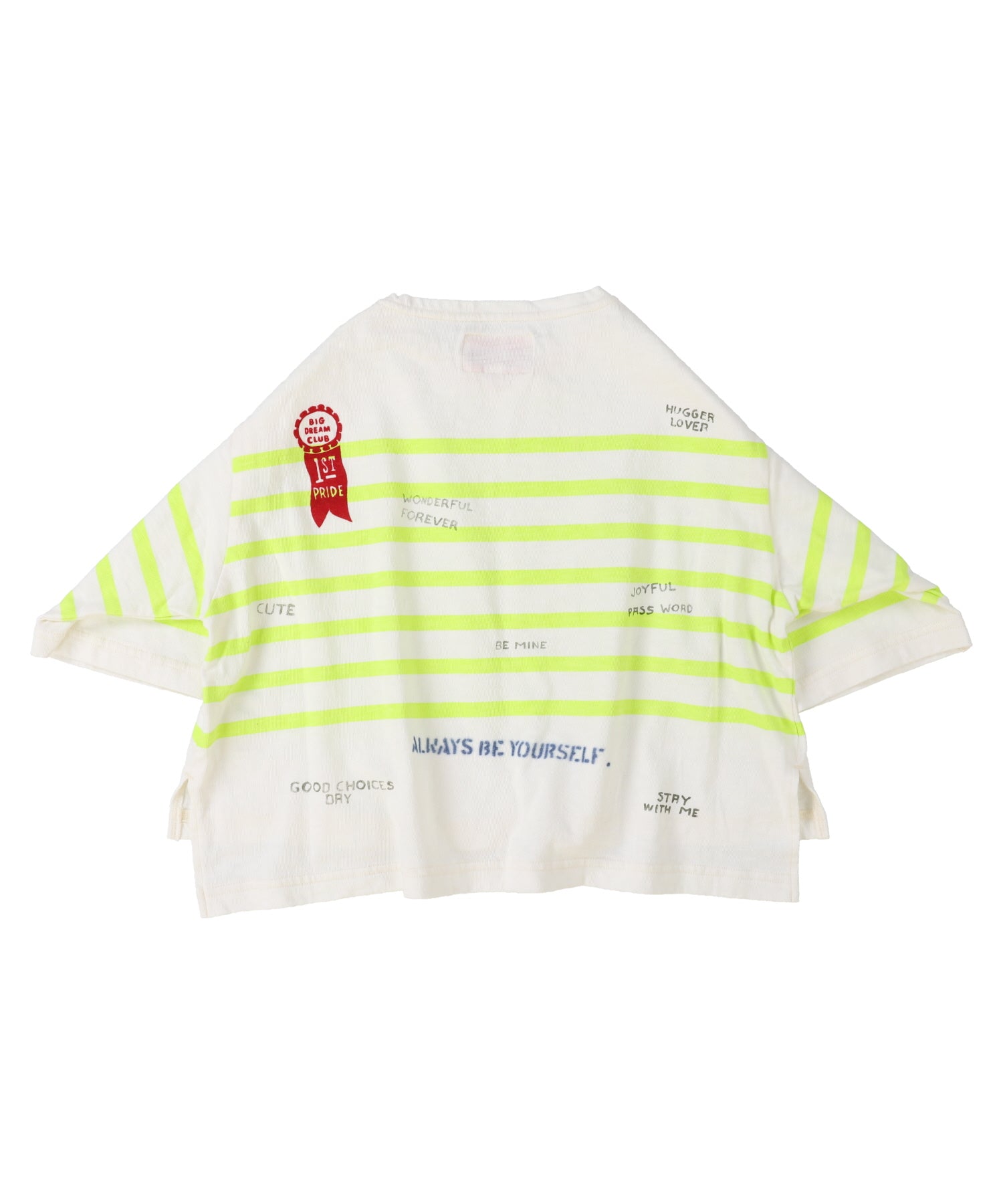 Denim Dungaree Cotton Jersey Striped and Printed TEE