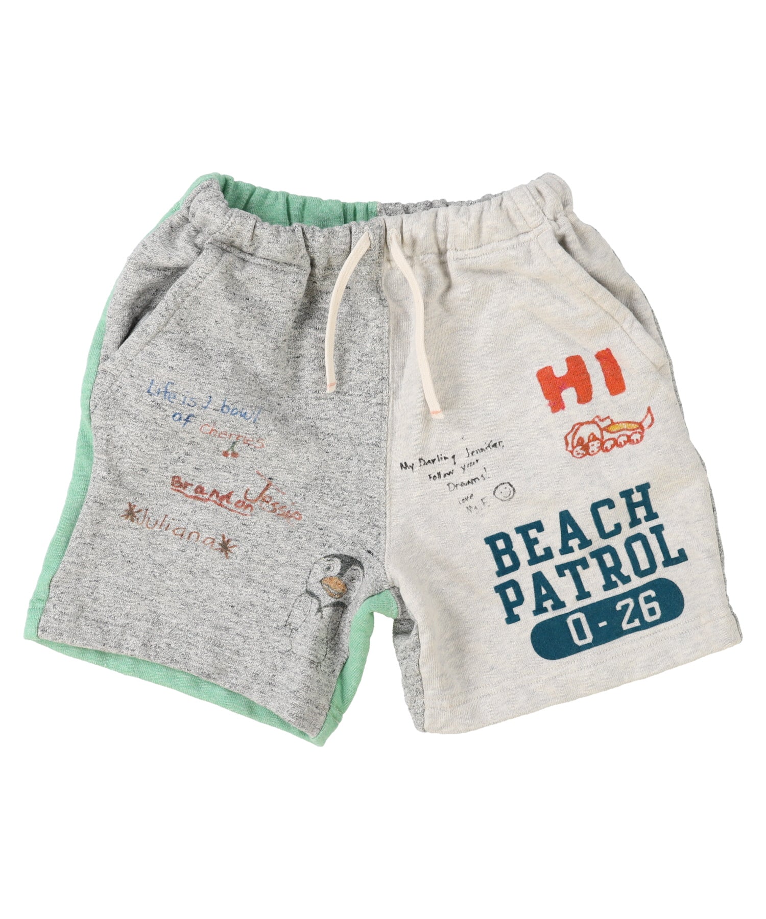 Denim Dungaree Pile Penguin BEACH Pants