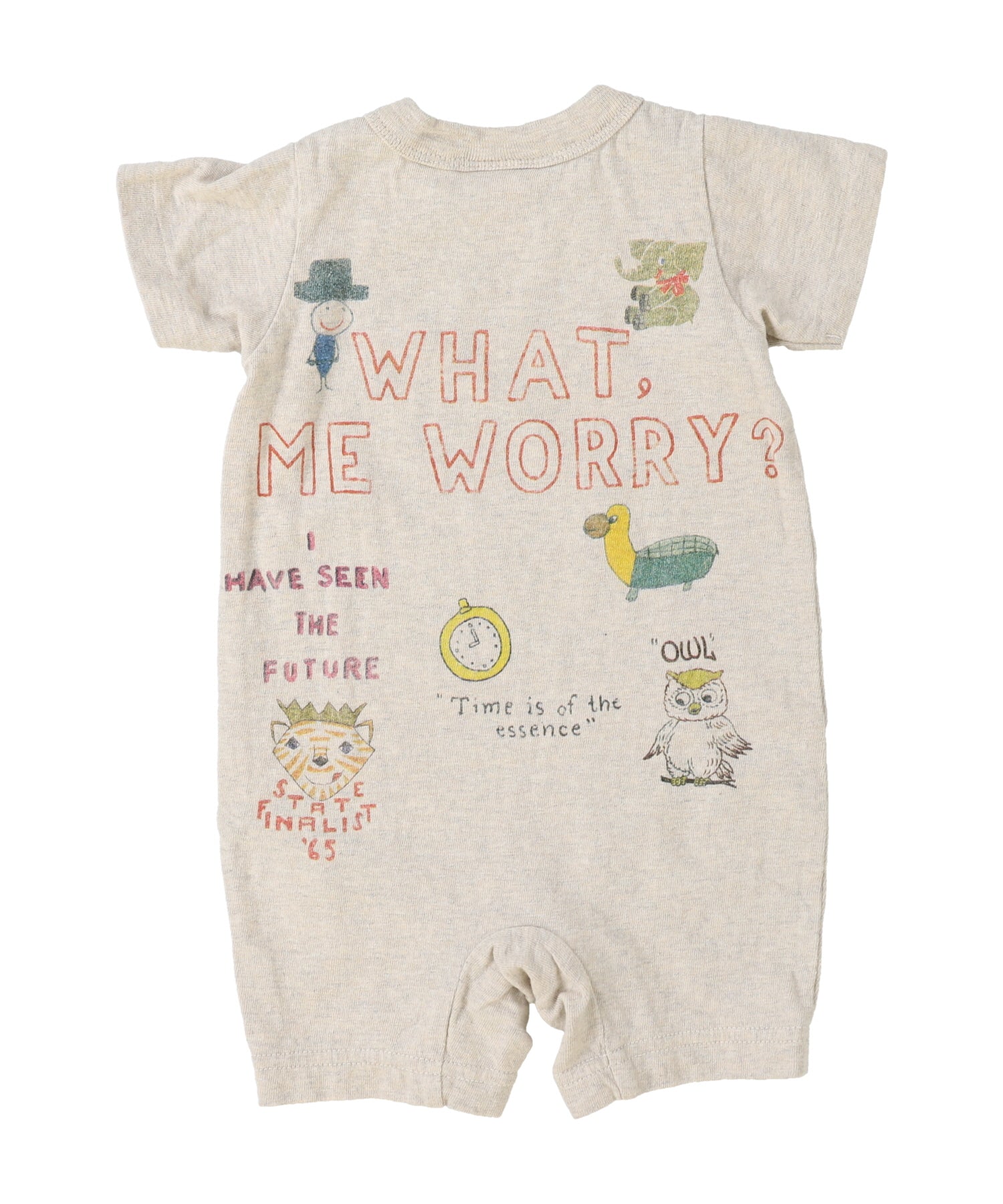 Denim Dungaree Cotton Jersey PENGUIN BABY Rompers