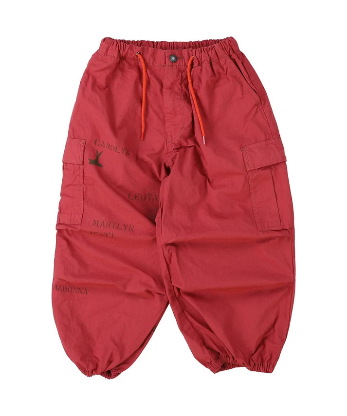 Denim Dungaree Antique Weather Cloth Cargo Pants