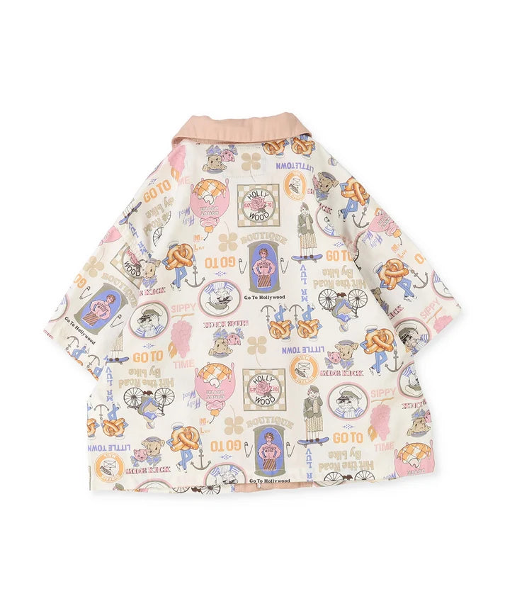 Go To Hollywood Satin S/S Shirt