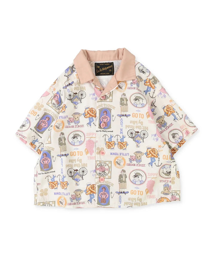 Go To Hollywood Satin S/S Shirt