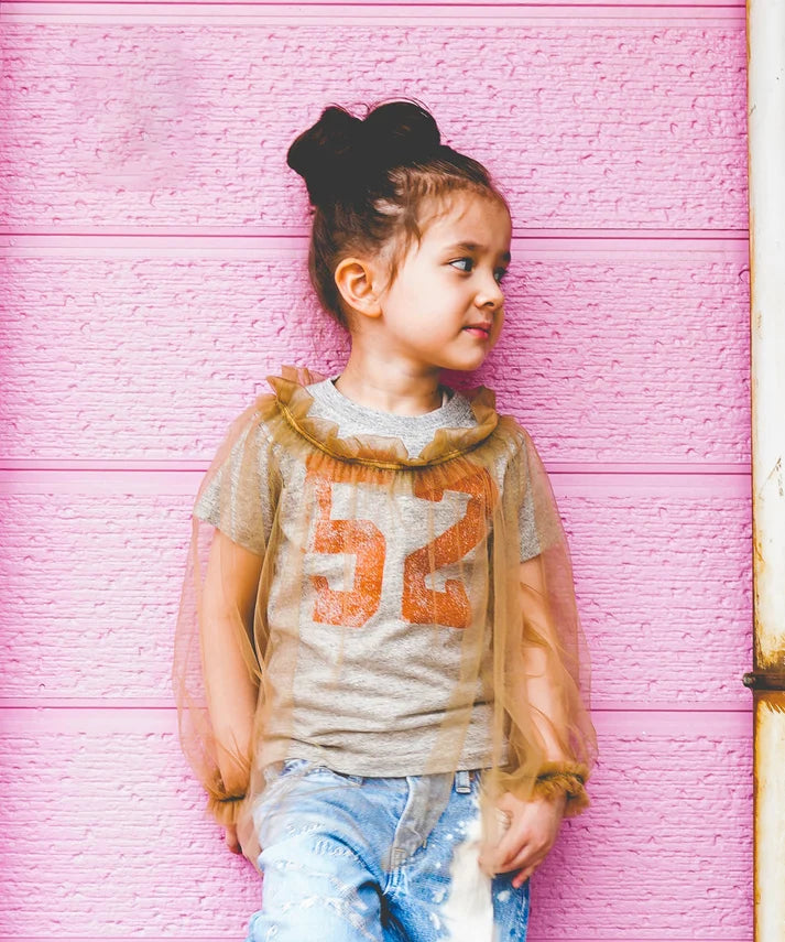 Go To Hollywood Cotton Jersey Tulle TEE