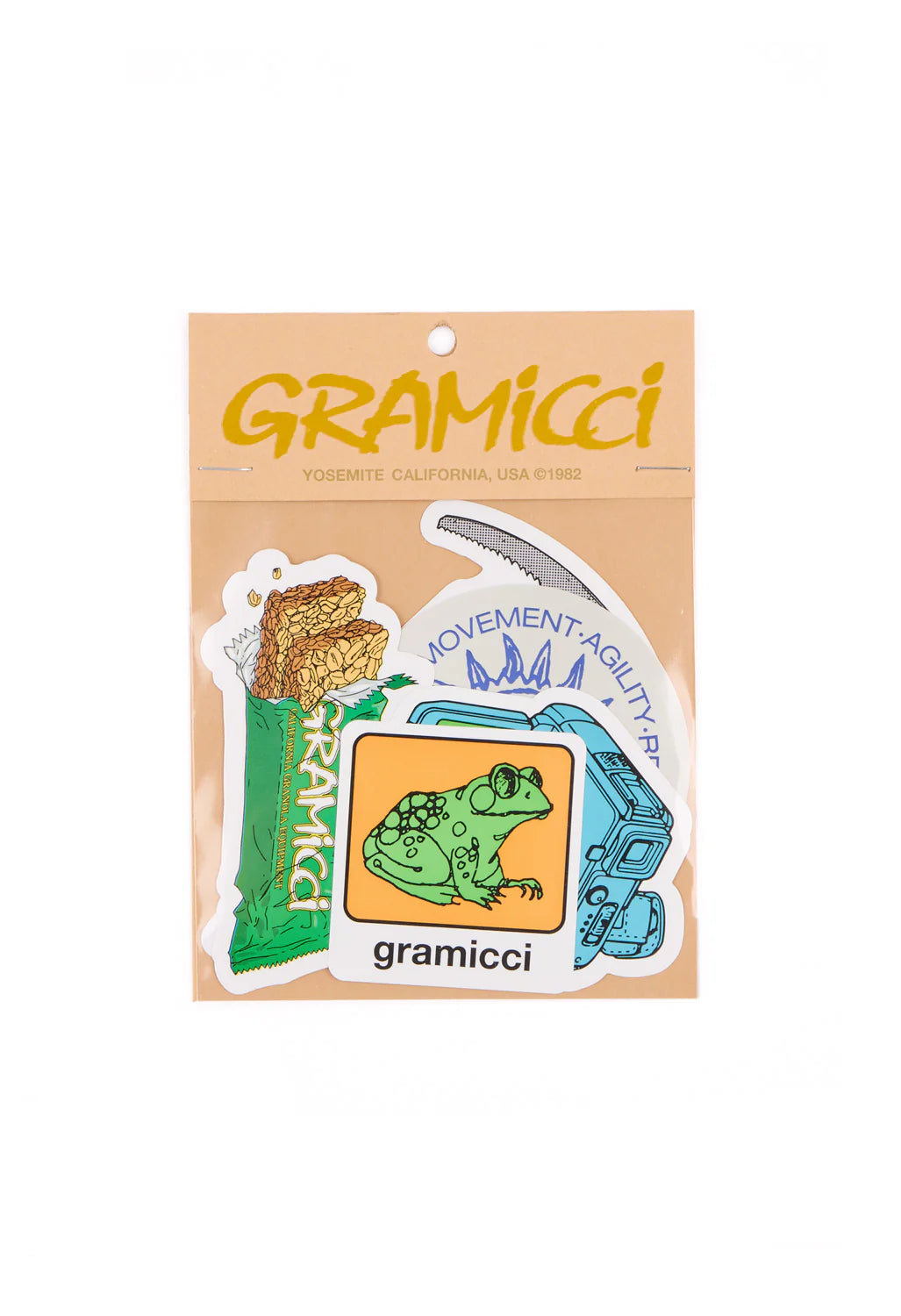 GRAMICCI Assorted Sticker Pack