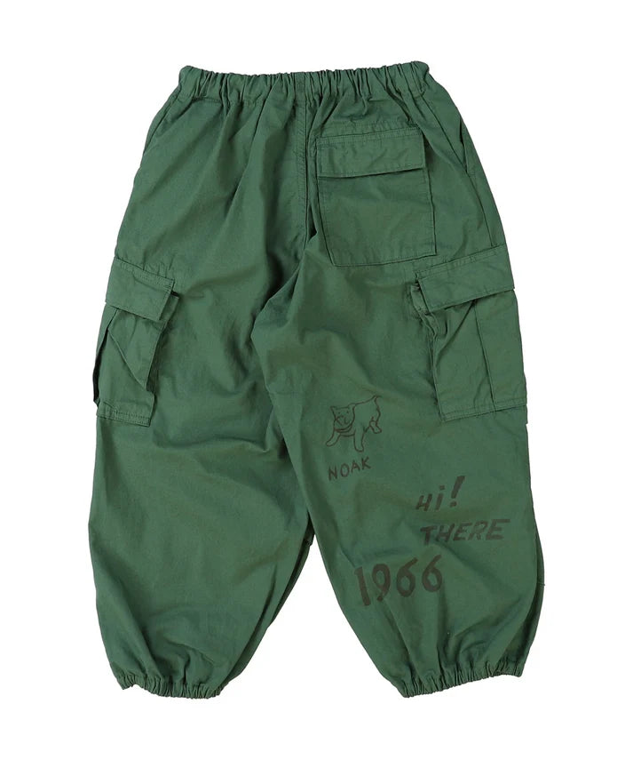 Denim Dungaree Antique Weather Cloth Cargo Pants