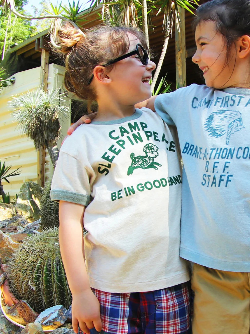 Denim Dungaree Cotton Jersey CAMP S/S TEE