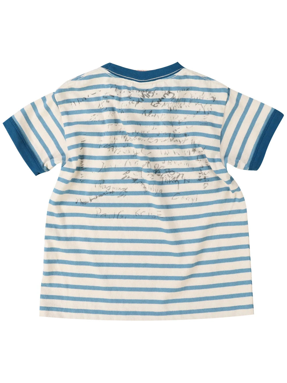 Denim Dungaree Cotton Jersey WORLD Ringer S/S TEE