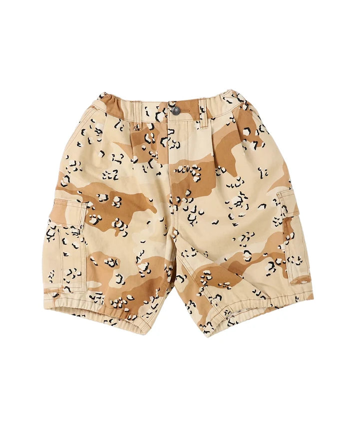 Denim Dungaree Dessert Camo Shorts