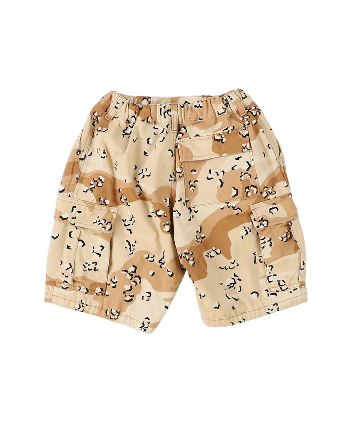Denim Dungaree Dessert Camo Shorts