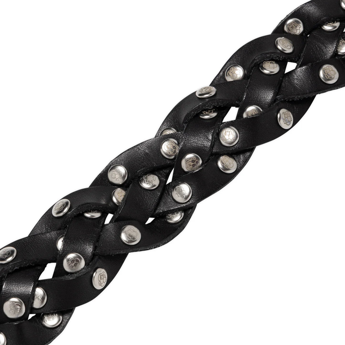 CHITO x BLACKMEANS FINESSE PUP STUD WOVEN BELT