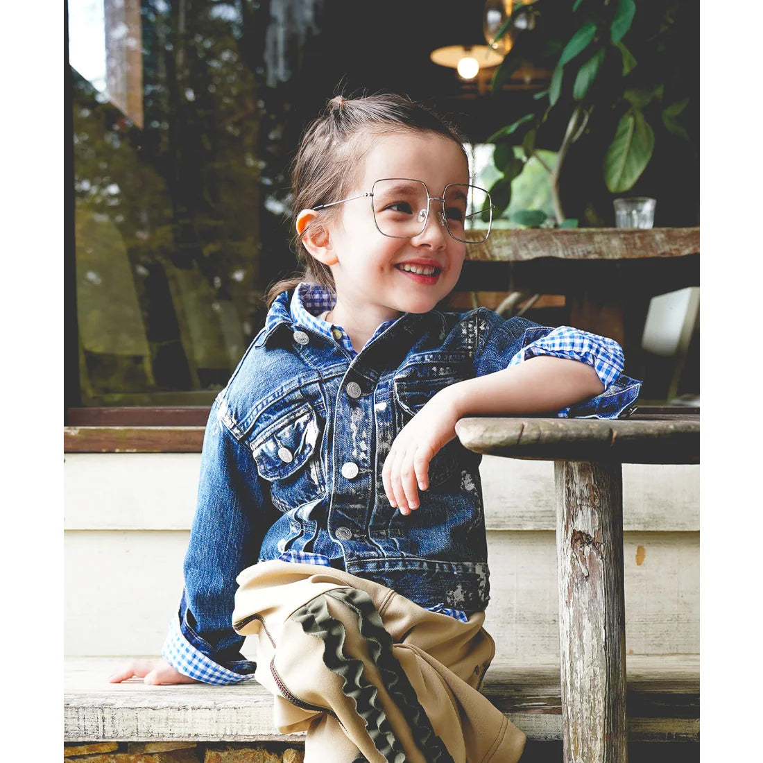 Go To Hollywood Glitter Denim Jacket