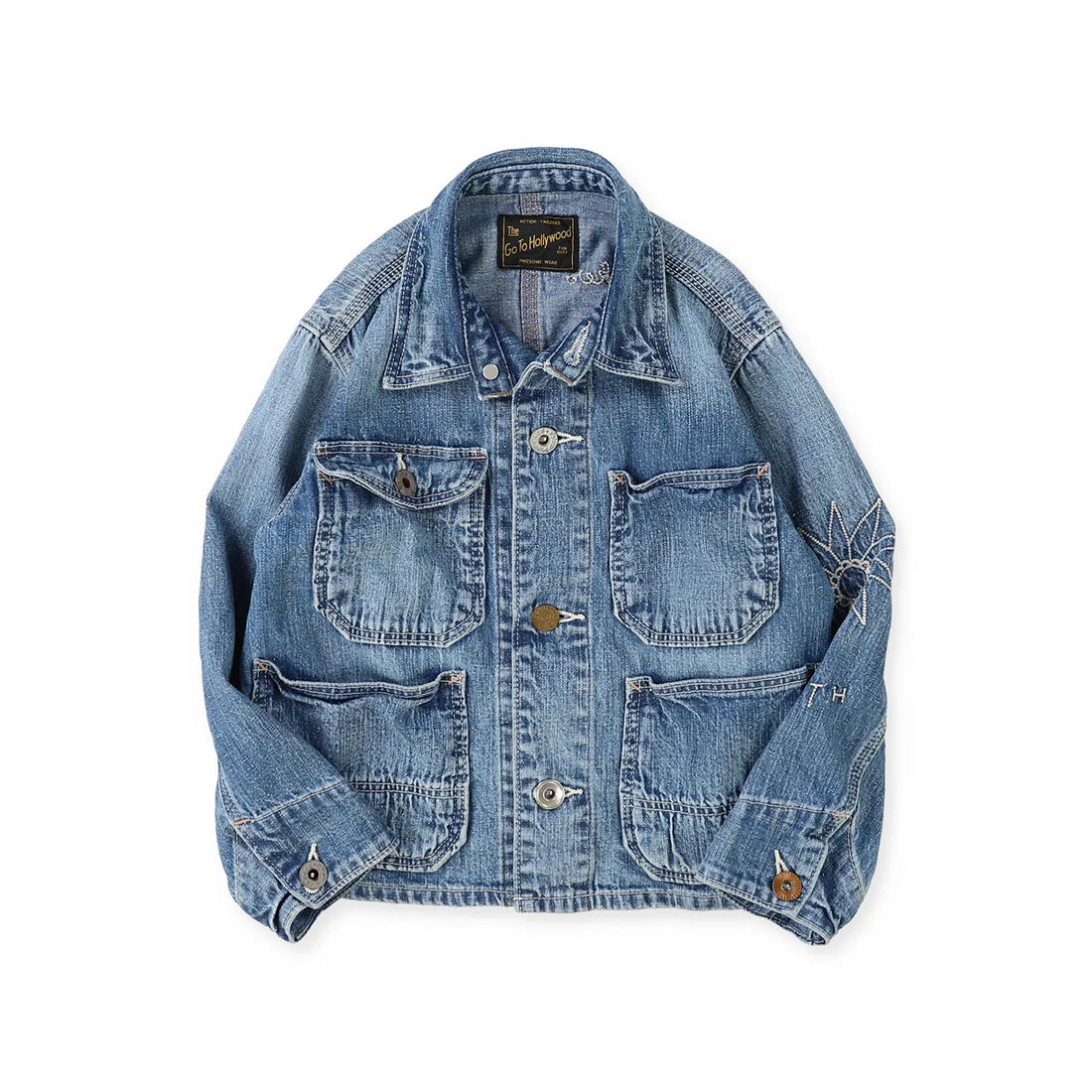 Go To Hollywood Work Denim Coverall