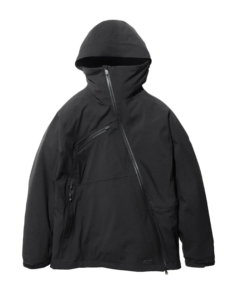 THERMAL INSULATED RAIN JACKET- Black