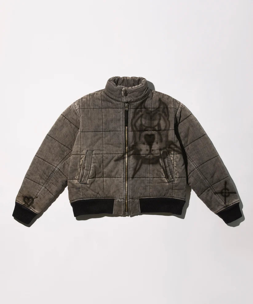 CHITO "QUANTO" Hand Painted Quilted Jacket (S) - C0223J002-SD