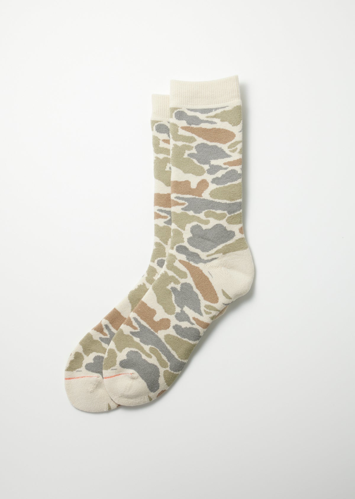 ROTOTO PILE CAMO CREW SOCKS