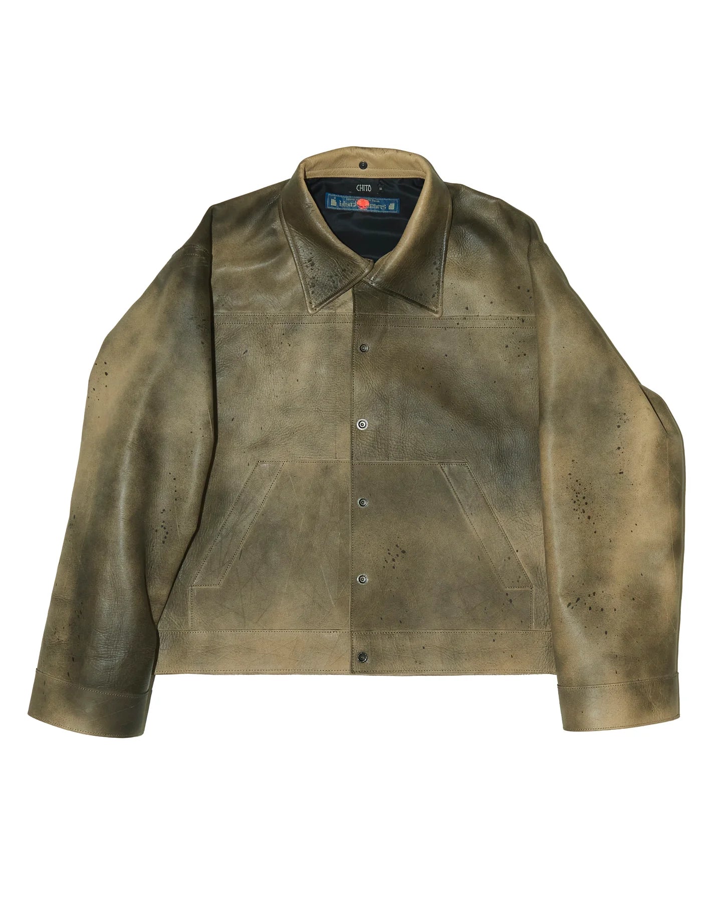 CHITO x BLACKMEANS 'RÜSTUNG' COW LEATHER JACKET 1 of 1 - MEDIUM