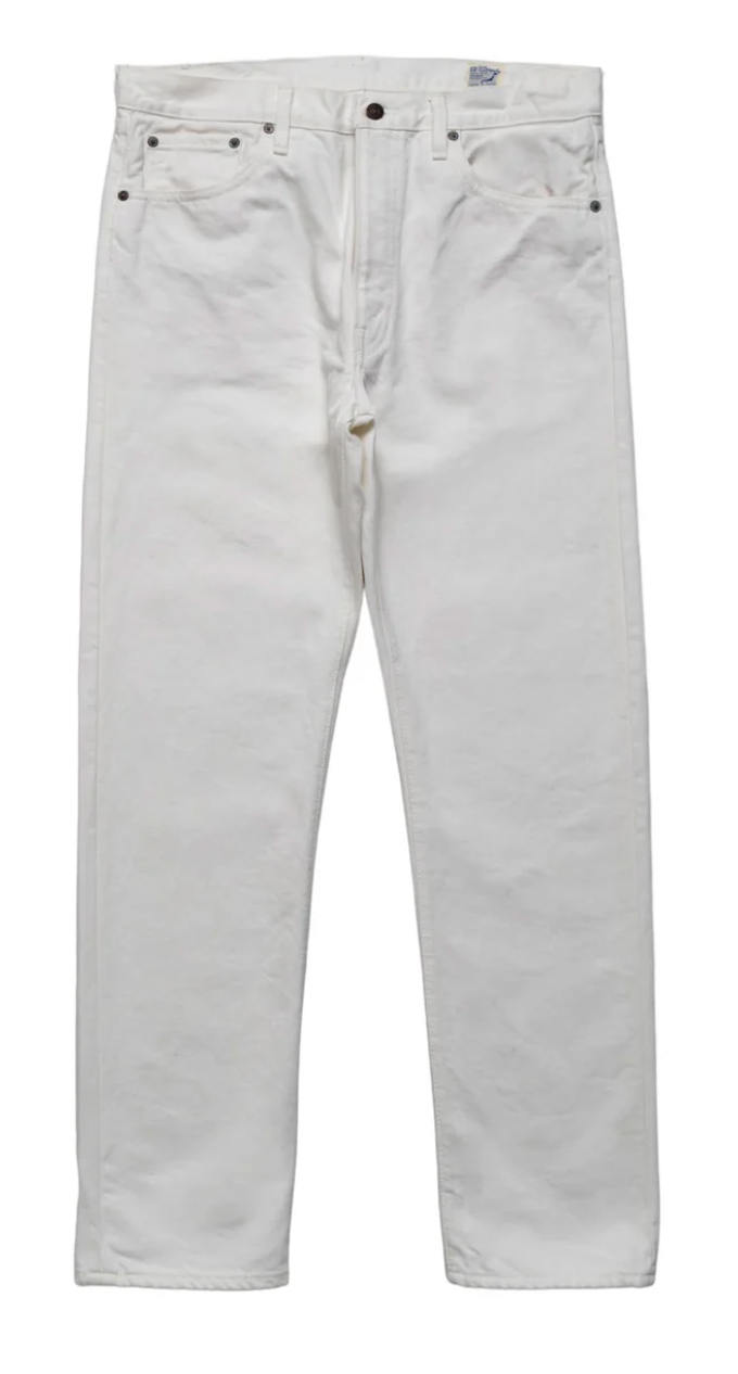 OrSlow 107 Ivy Fit Denim - White