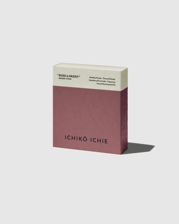 ICHIKŌ ICHIE INCENSE - ROSE & GREEN