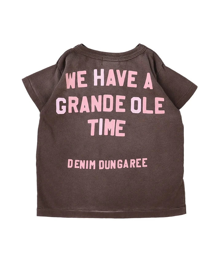Denim Dungaree Vintage Cotton Jersey WE TEE