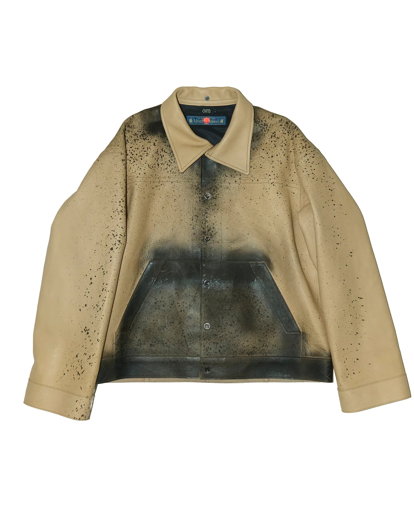 CHITO x BLACKMEANS 'YOROI' COW LEATHER JACKET 1 of 1 - LARGE