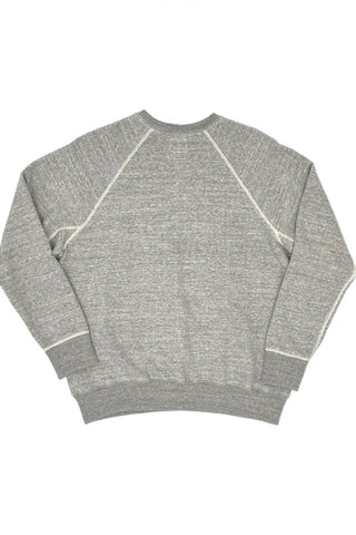 Heather gray Loopwheel crewneck sweatshirt