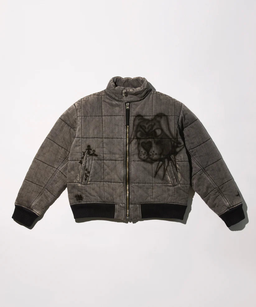 CHITO "MHC" Hand Painted Quilted Jacket (M) - C0225J002-MB