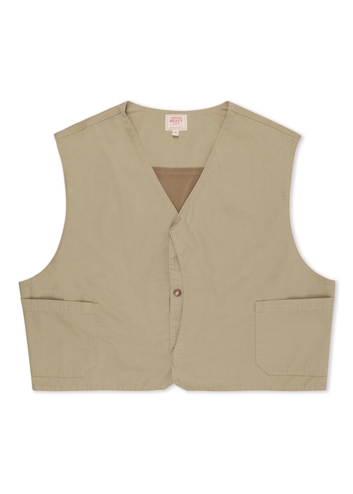 Ripstop Vest Tan