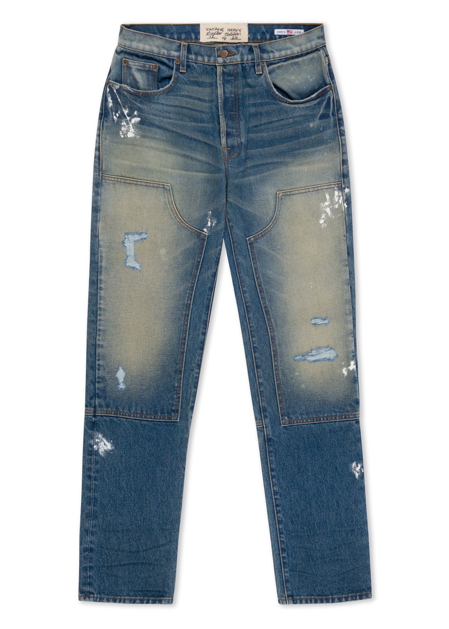 ORIGINAL INDIGO DOUBLE KNEE
